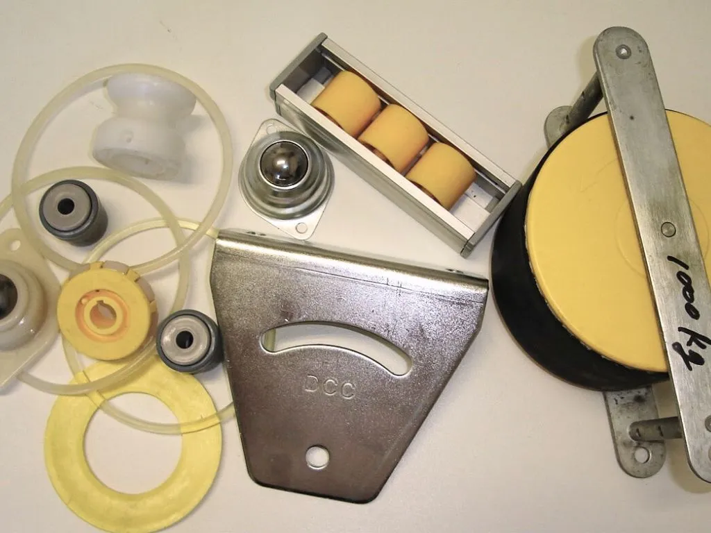 assorted conveyor components